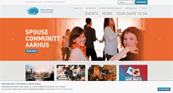 Desktop Screenshot of internationalcommunity.dk